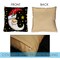 Santa Moon Decorative Christmas Indoor/Outdoor Pillow Cover (set of 2)